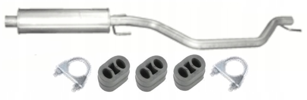 фото №1, Гаситель средний opel signum 2.0 turbo 2003 новый