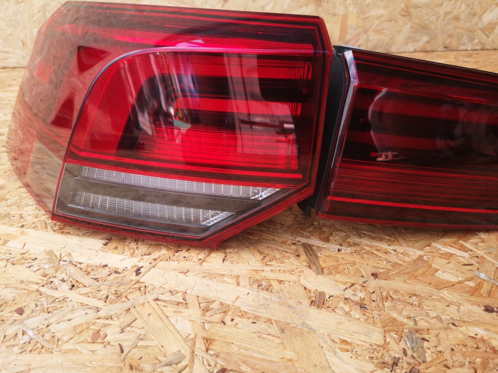 фото №6, Vw golf viii 8 лампа левый задняя крышка багажника+ крыло 5h0945095c 5h0945093c hb