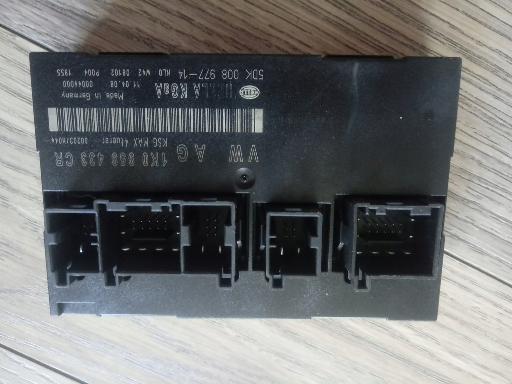 фото №1, Модуль комфорту volkswagen оригінальний номер 1k0959433cr