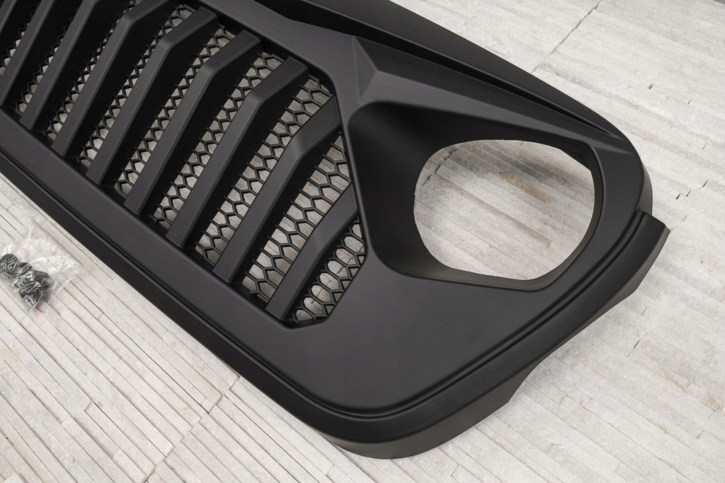 фото №8, Jeep wrangler jl 2018+ решітка радіатора передній model punisher