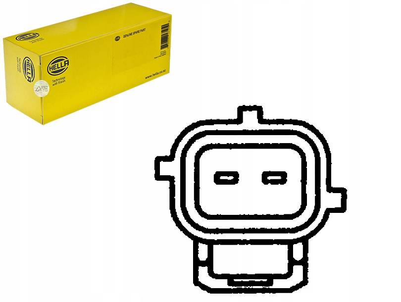 фото №1, Датчик температуры жидкость радиатора [hella]
