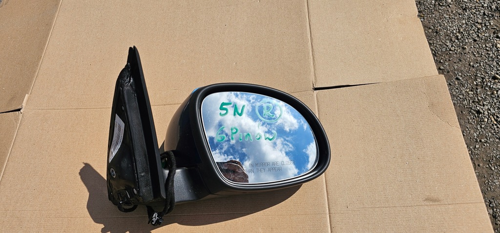 фото №1, Зеркало vw tiguan i 6 pin