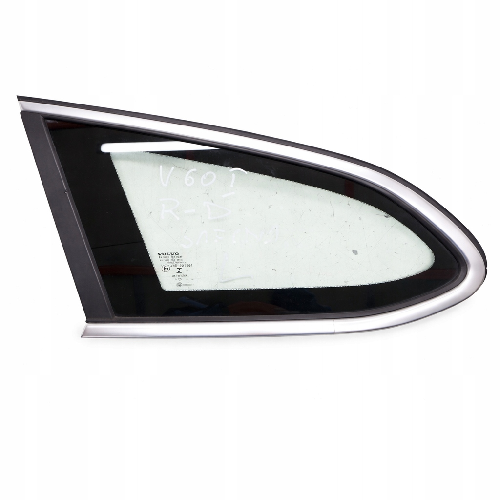 фото №1, Скло кузовна кузов бічна ліва лівий задня задня satyna volvo v60 i