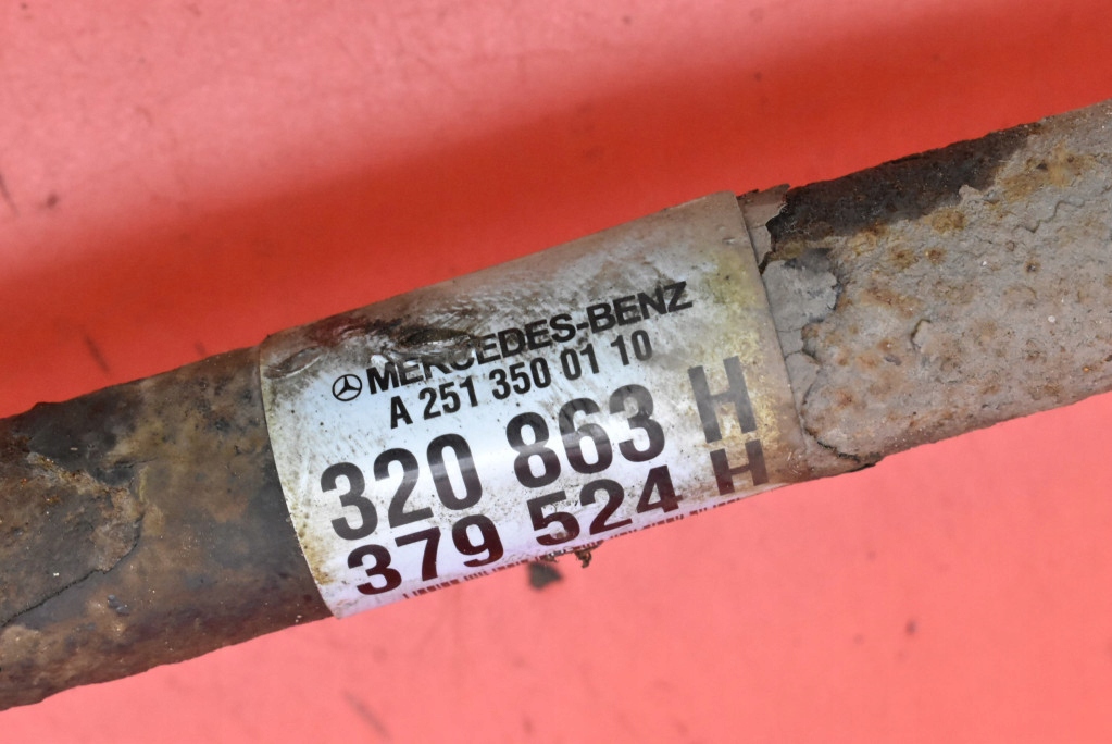 фото №9, Приводной вал левая задняя автоматическая коробка передач a2513500110 mercedes r-klasa w251 3.0 cdi 4matic