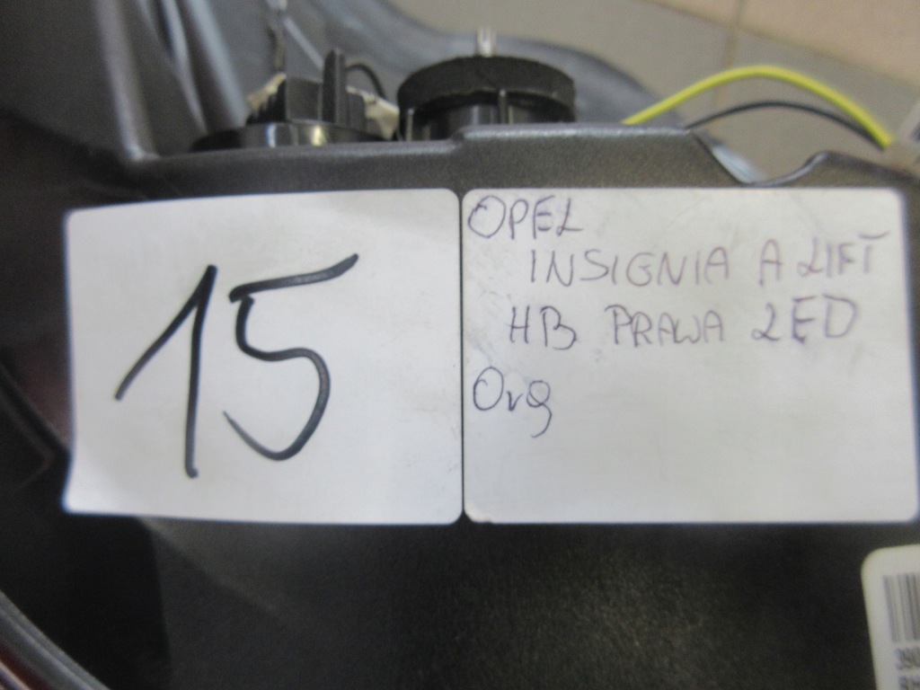 Фара задний  правый  insignia a рестайлинг  led оригинал hb Цена