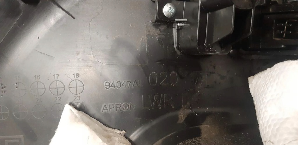 фото №5, Обивка обшивка багажника правый 94047al020 subaru outback v 5 2.0d 2018r