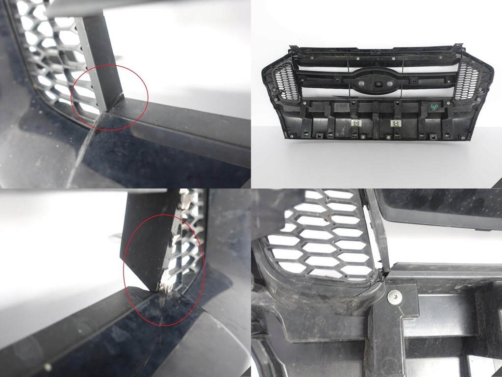 фото №10, Ford ranger 4 iv lift 15-19 решітка радіатора решітка радіатора перед