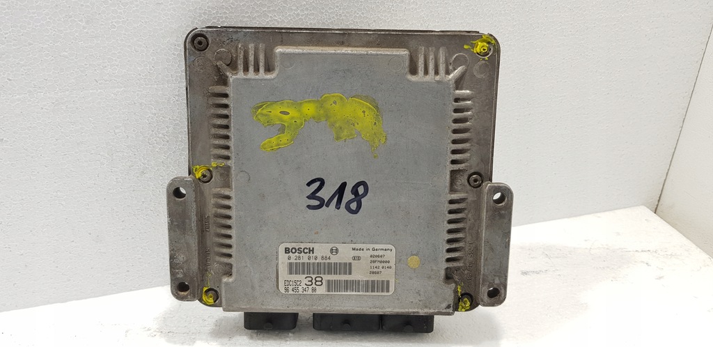 фото №1, Citroen jumpy 2.0 hdi бортовий комп'ютер двигуна #318