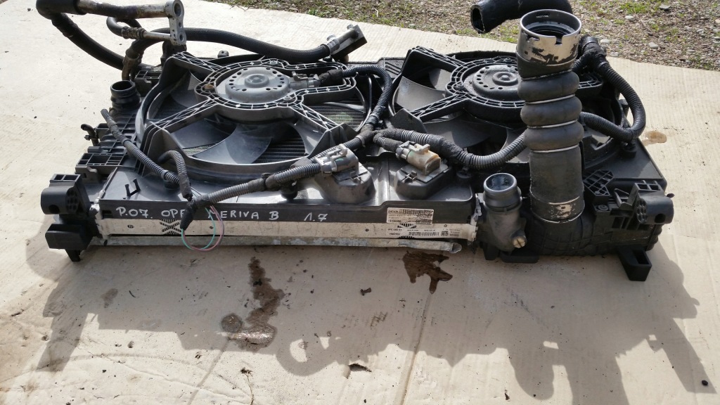 Купить Радиатор вентиляторы opel meriva 2 b 1.7 cdti