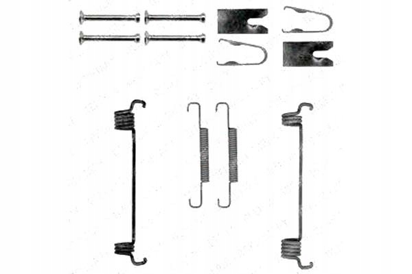 фото №1, Delphi пружины колодка ham. citroen задняя jumper 06-