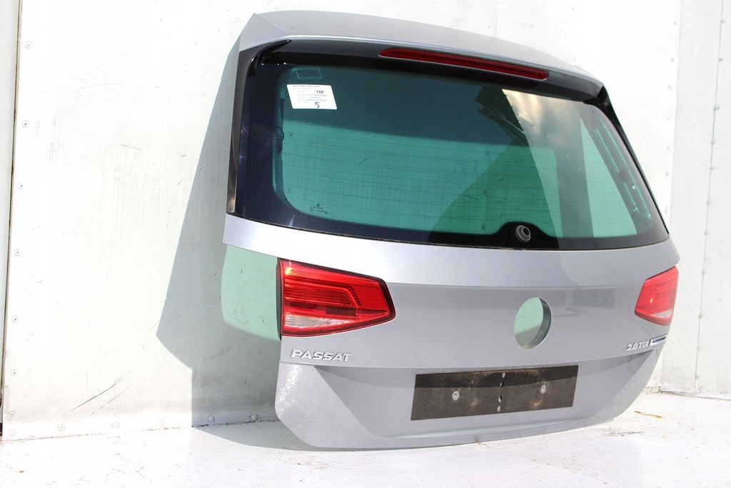 фото №7, Vw passat b8 kombi задня бампер задній + кришка багажника багажника + лампи лампа led ko