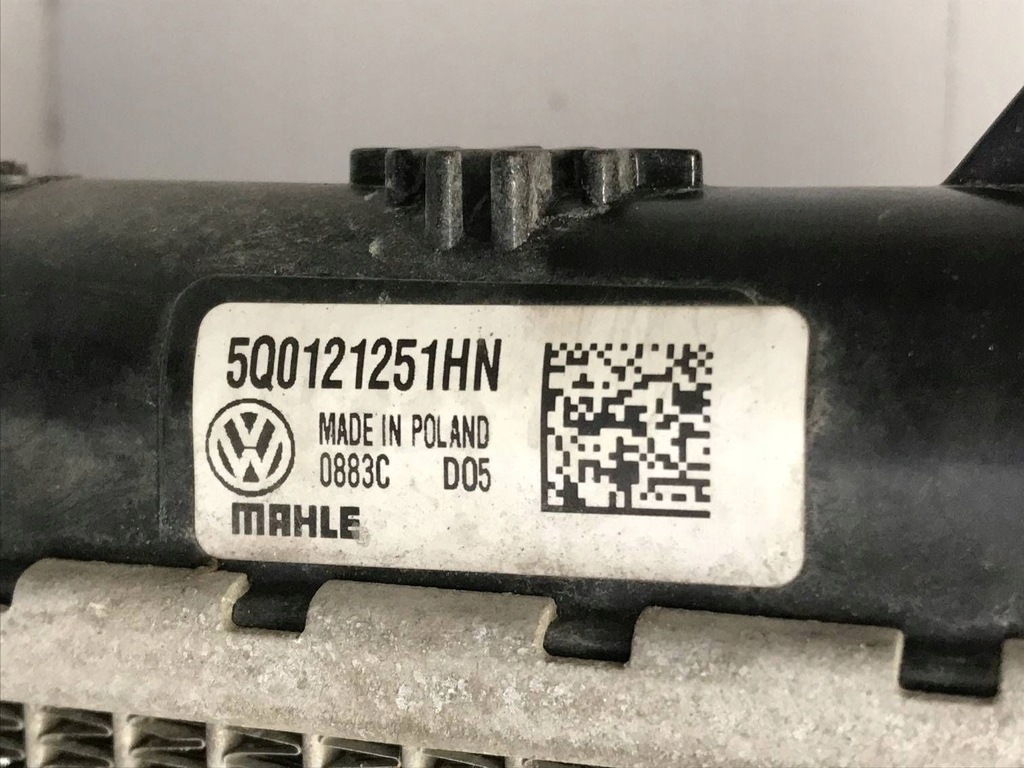 фото №5, Skoda superb b6 3t радиатор 5q0121251hn