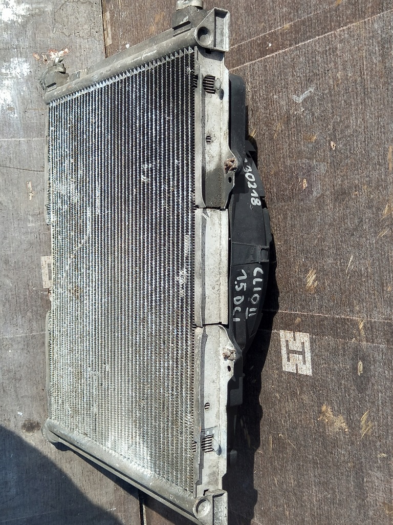 фото №3, Clio ii 1.5dci комплект радиатор