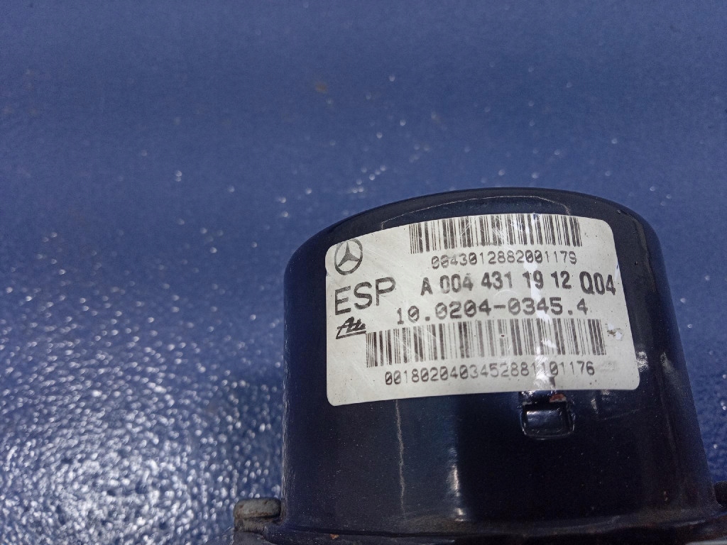 фото №6, Mercedes c w203 2.0k насос abs блок керування a0044311912