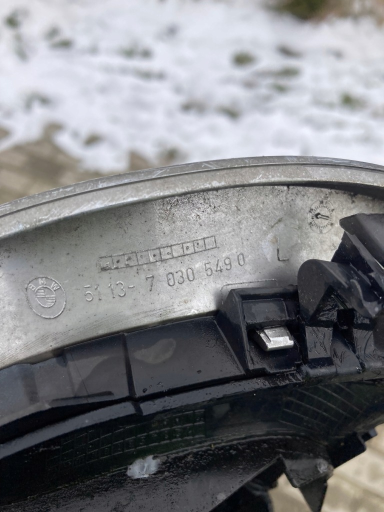 Bmw 3 e46 решётка радиатора решётка  решётка бампера решётка радиатора левая 7030549 с Разборки