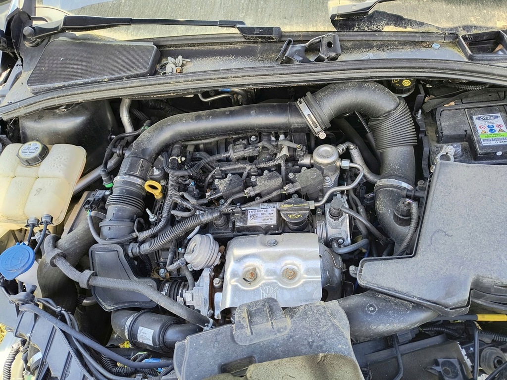 фото №12, Крышка багажника задняя kpl стекло замок лампы ford focus iii mk3 kombi lift as-3 2016r