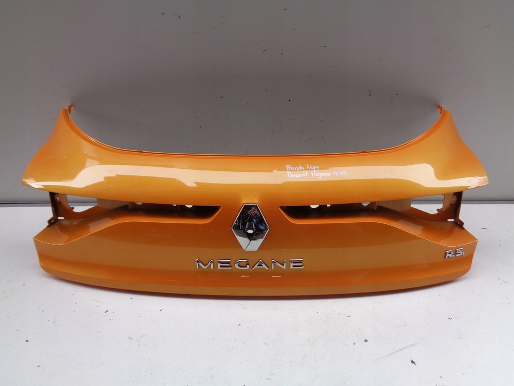 фото №1, Накладка молдинг крышки renault megane iv 16- rs