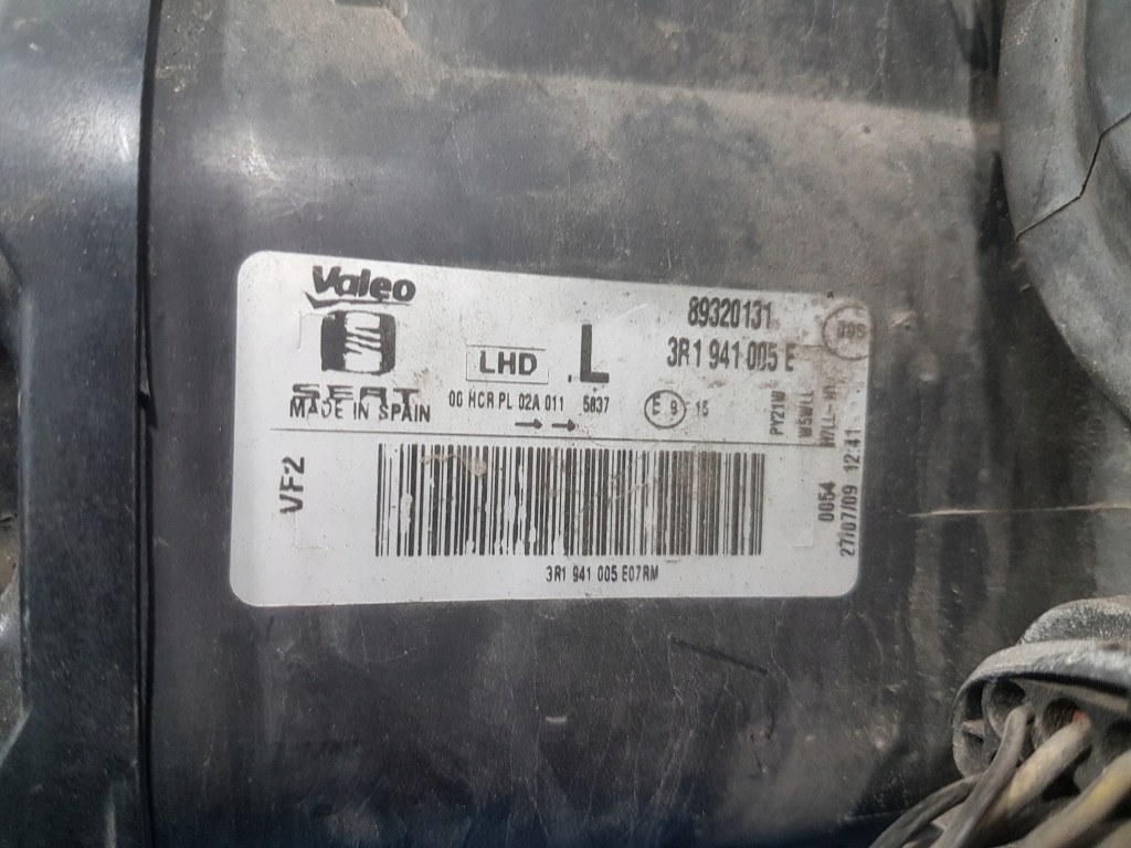 фото №7, Seat exeo фара лівий 3r1941005e