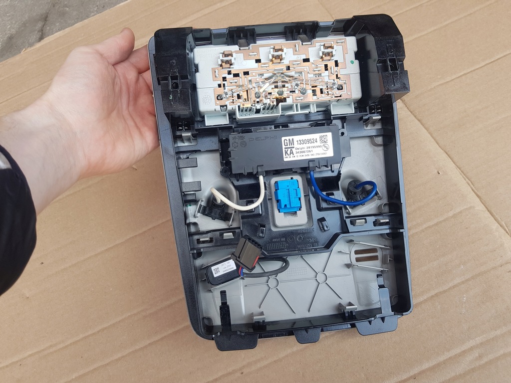 фото №15, Комплект ламп потолочный opel insignia a + модуль сигнализация + микрофон