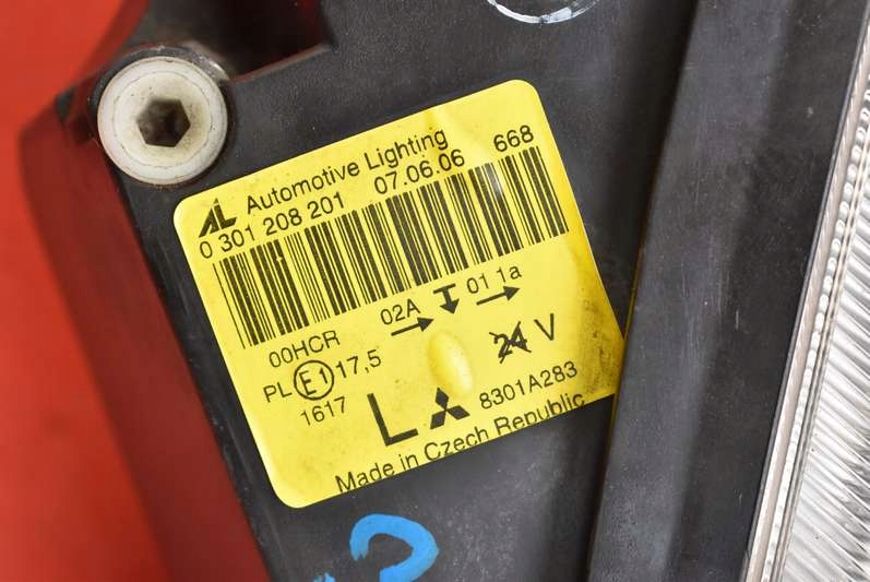 фото №7, Фара лівий лампа перед eu 8301a283 mitsubishi colt 6 vi z30 02-09