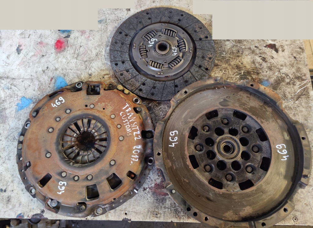 Купить Ford transit mk8 custom ylf6 2.0tdci колесо двухмассовый диск прижим