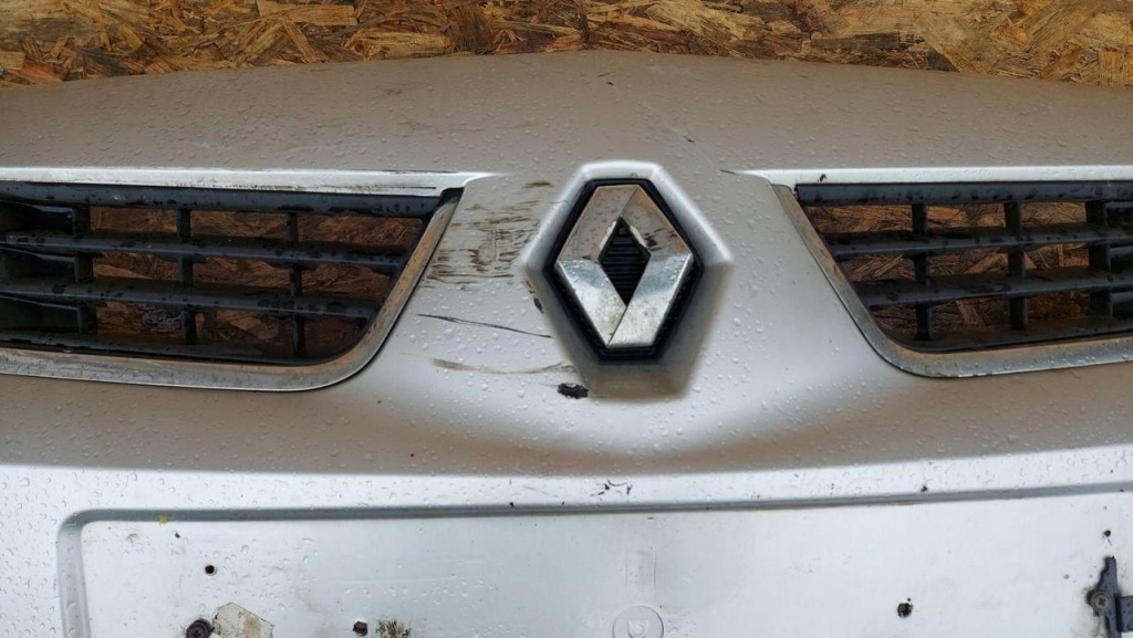 Купити Бампер передній перед renault laguna 2 ii lift омивачі ксенон сріблястий