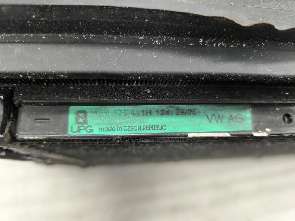 фото №13, Комплект радіатор вентилятори audi a3 8p 1k0820411h