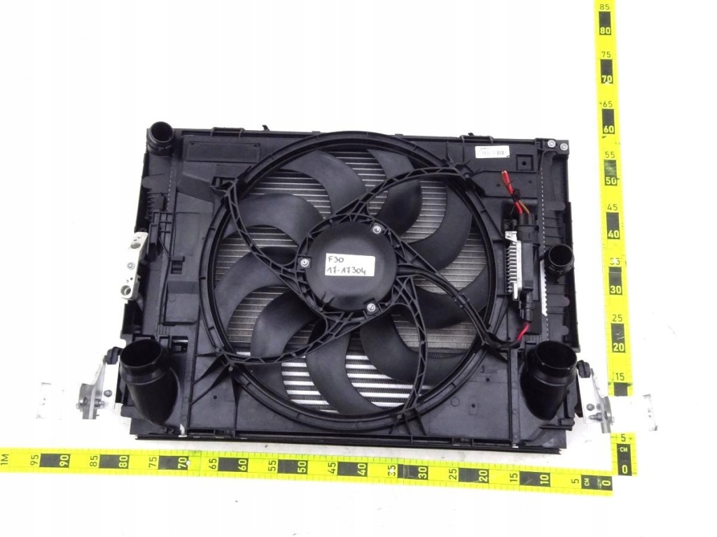 Bmw 3 f30 f31 316d 2.0 d b47 12-18 набір комплект радіатор вентилятор оригінал. Зі Шроту
