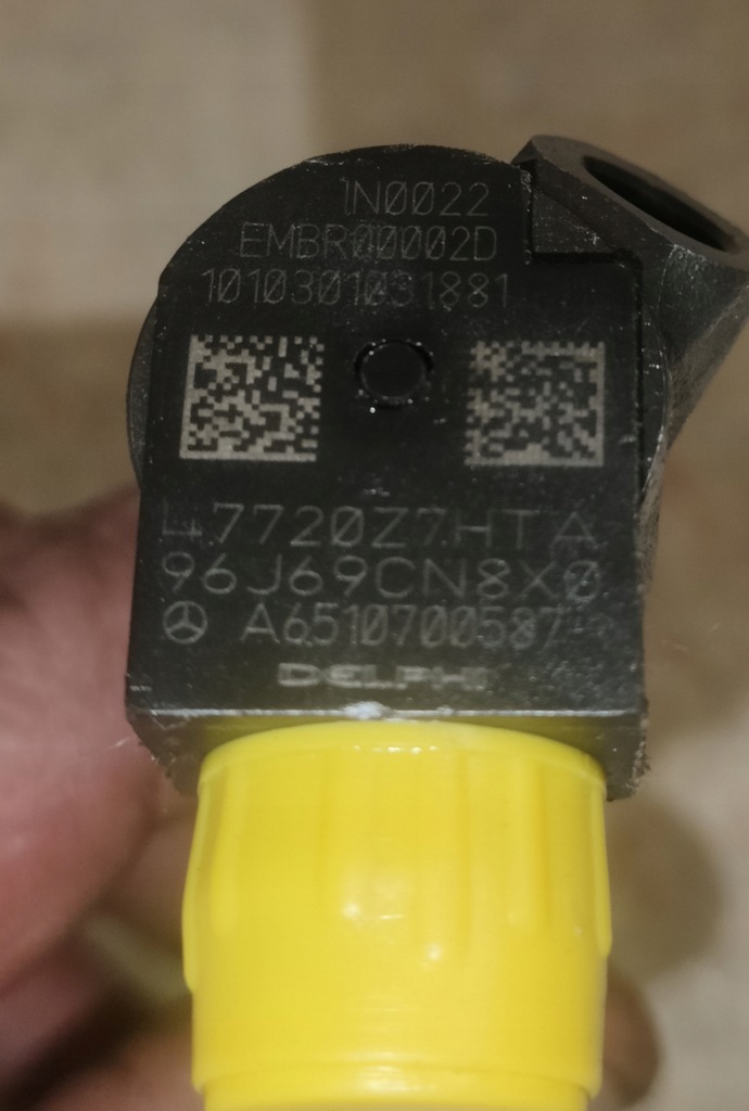 фото №13, Форсунки mercedes 2.2 cdi a6510700587 embr00002d