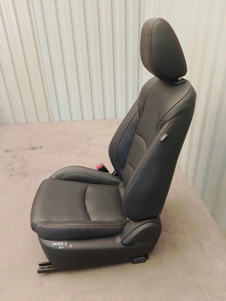 фото №8, Шкіряний сидіння водія лівий передній шкіра mazda 3 bm 2013-2018