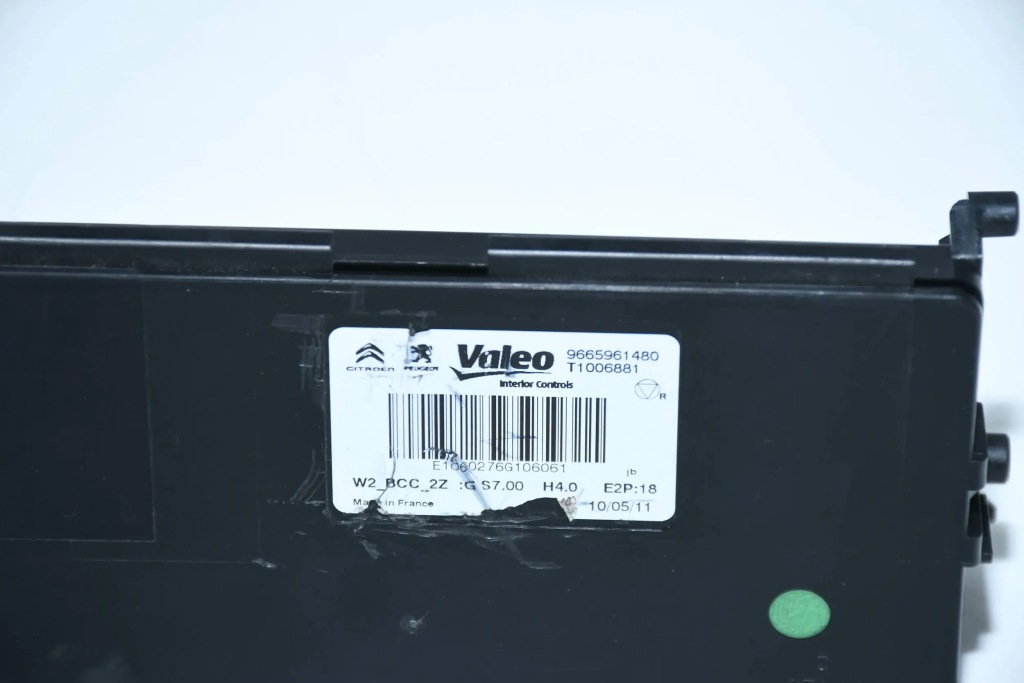 фото №3, Модуль кондиционера 9665961480 peugeot 508 i