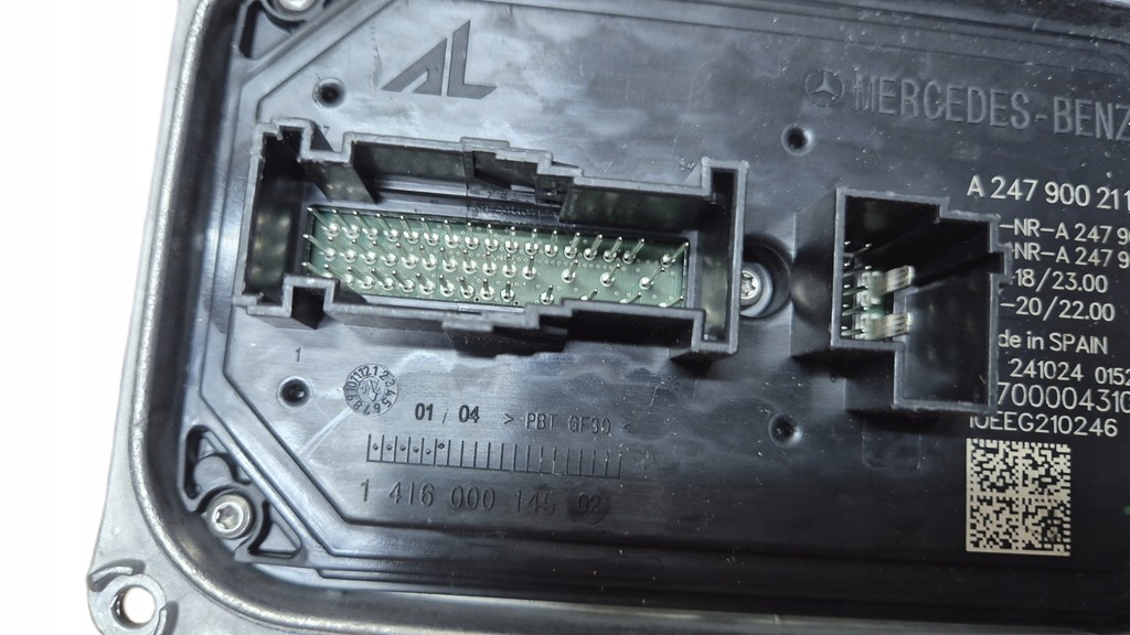 фото №8, Преобразователь модуль лампы led mercedes w118 w177 w247 оригинальный номер a2479002113 nowa !!