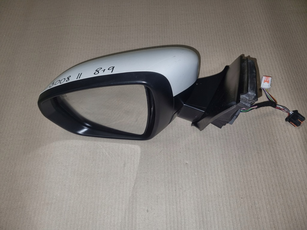 фото №14, Peugeot 3008 ii 16- зеркало левая 8+9 pin 17 pin