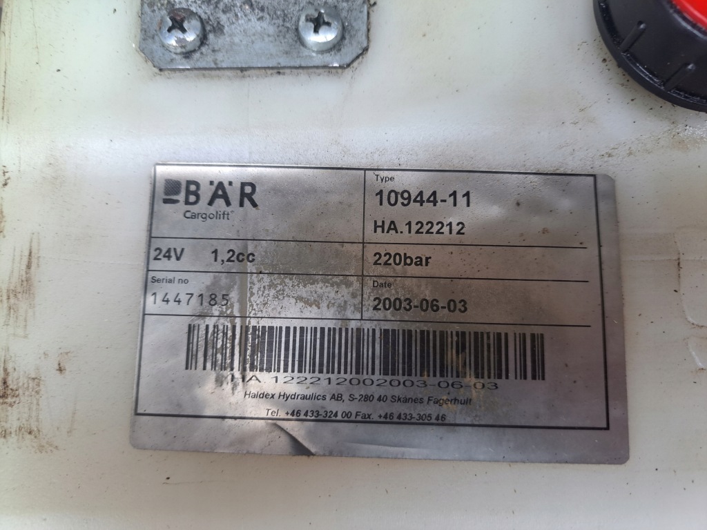 фото №5, Двигатель насос haldex бак windy załadowczej bar