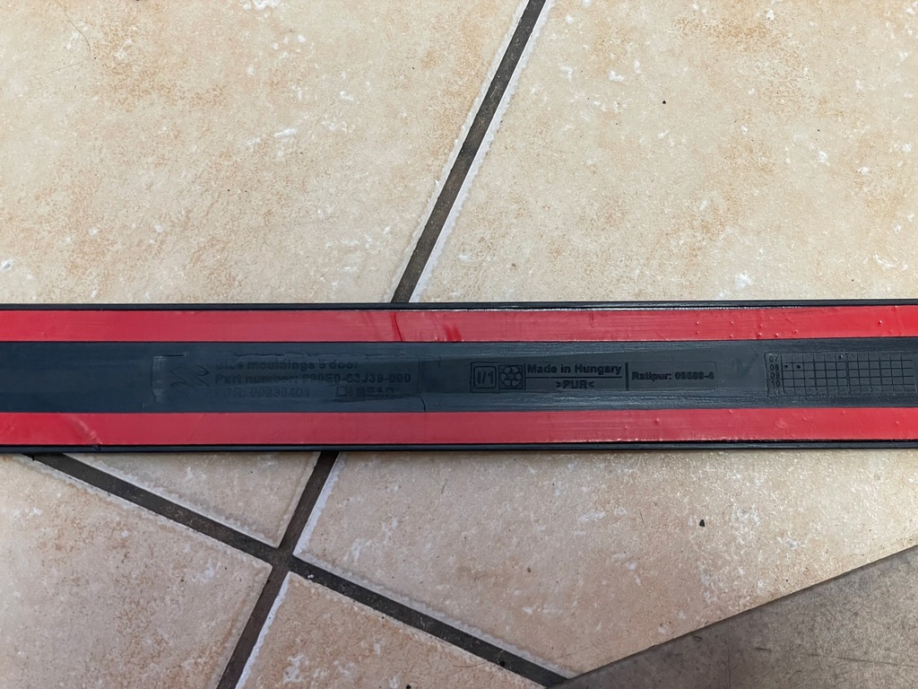 фото №7, Suzuki swift молдинг двері задня l 990e0-63j39-000