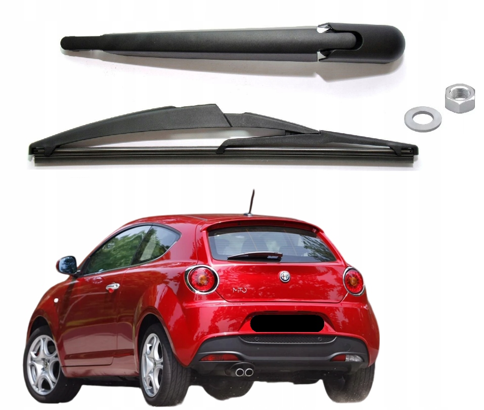 фото №1, Важіль + двірник задня alfa romeo mito 2008 -