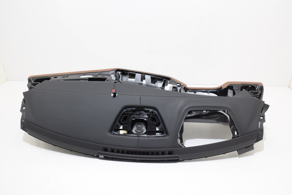 фото №12, Bmw x5 g05 x5m f95 lci lift панель приладів приладова консоль шкіра hud tarumabraun