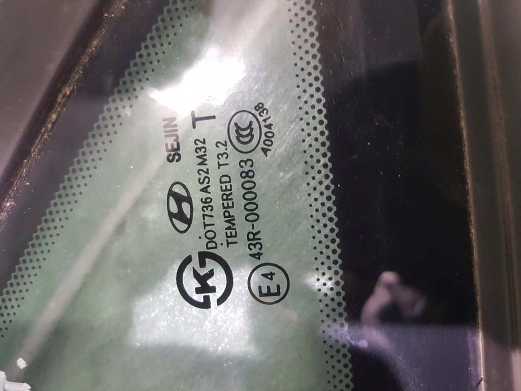 фото №4, Стекло кузовная левый задняя hb hyundai i30 ii