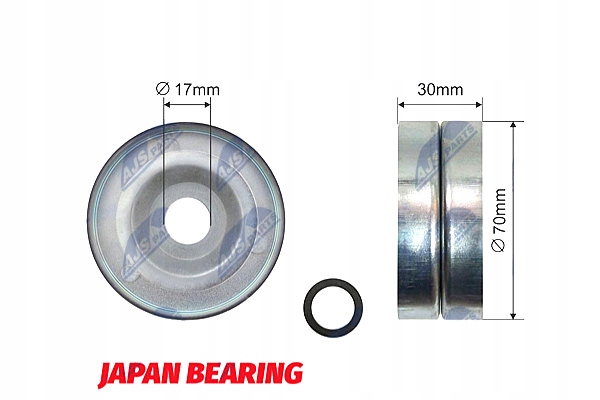 фото №1, Nty ролик натяжителя ремень клиновой honda accord viii civic viii cr-v