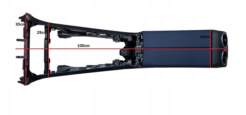 фото №9, Підлокітник тунель середній mercedes w247