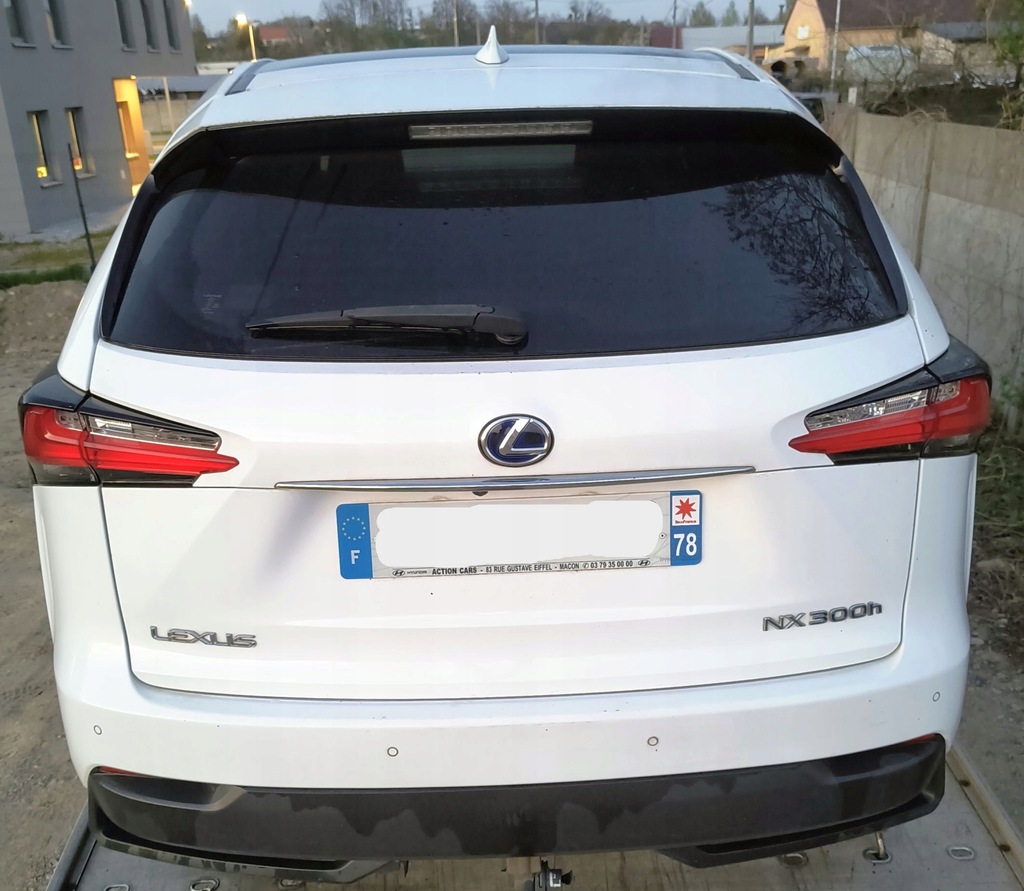 фото №6, Бампер задний нижний низ dół диффузор камера pas четверть lexus nx i f-sport