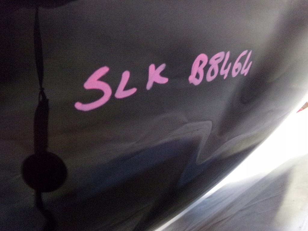 фото №15, Капот крышка двигателя mercedes slk r171 lift w171 197 чёрный obsydianu