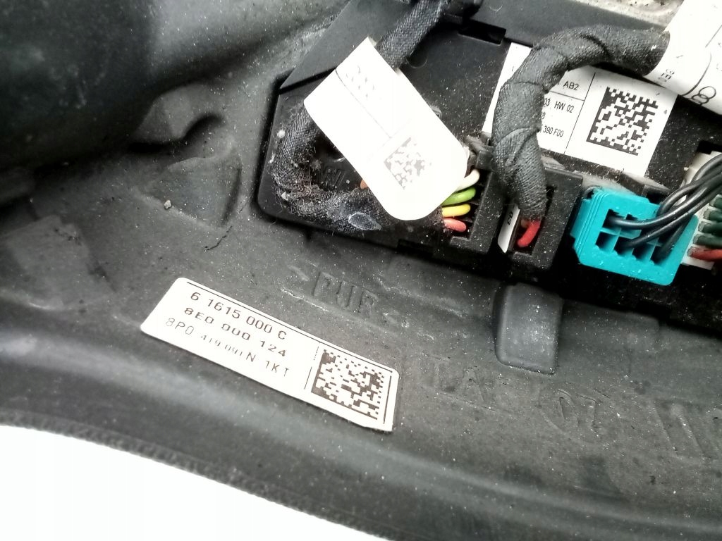 фото №8, Audi a3 8p повітропровід шкіряний шкіра 8p0419091n