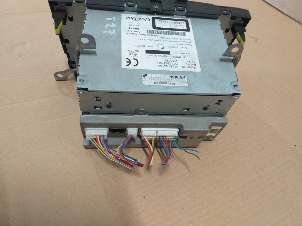 фото №3, Toyota avensis t27 lift радіо cd