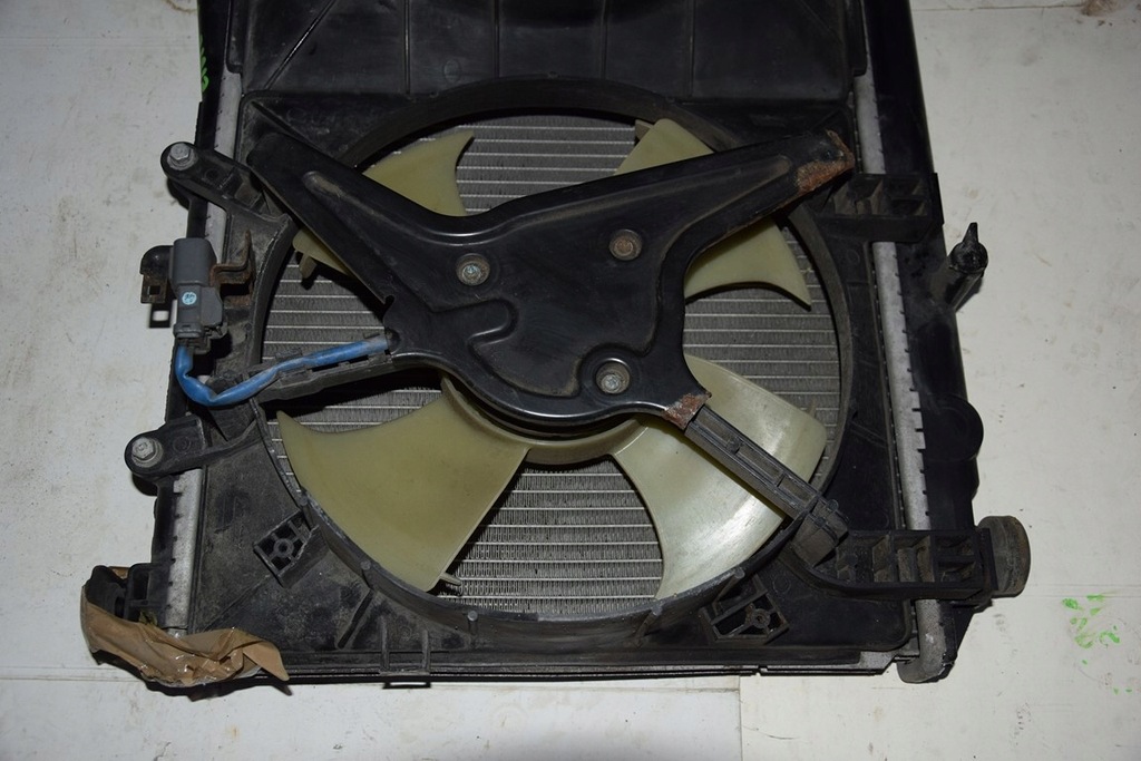 фото №5, Honda civic vii 1.6b радіатор wody вентилятор