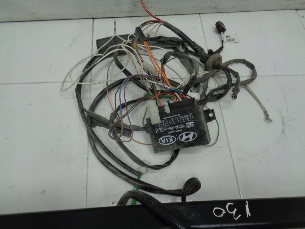 фото №5, Hyundai i30 ii kombi 11-17 r. hak буксировочный жгут комплект оригинал