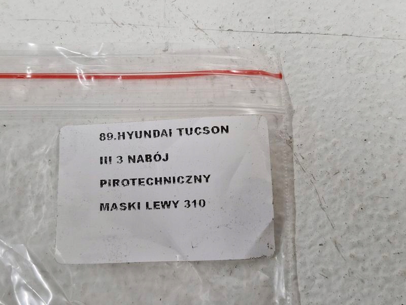 Hyundai tucson 3 3 піропатрон піротехнічний капот лівий Зі Шроту