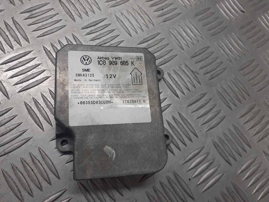 фото №1, Модуль подушка безпеки vw polo iv 1c090960k