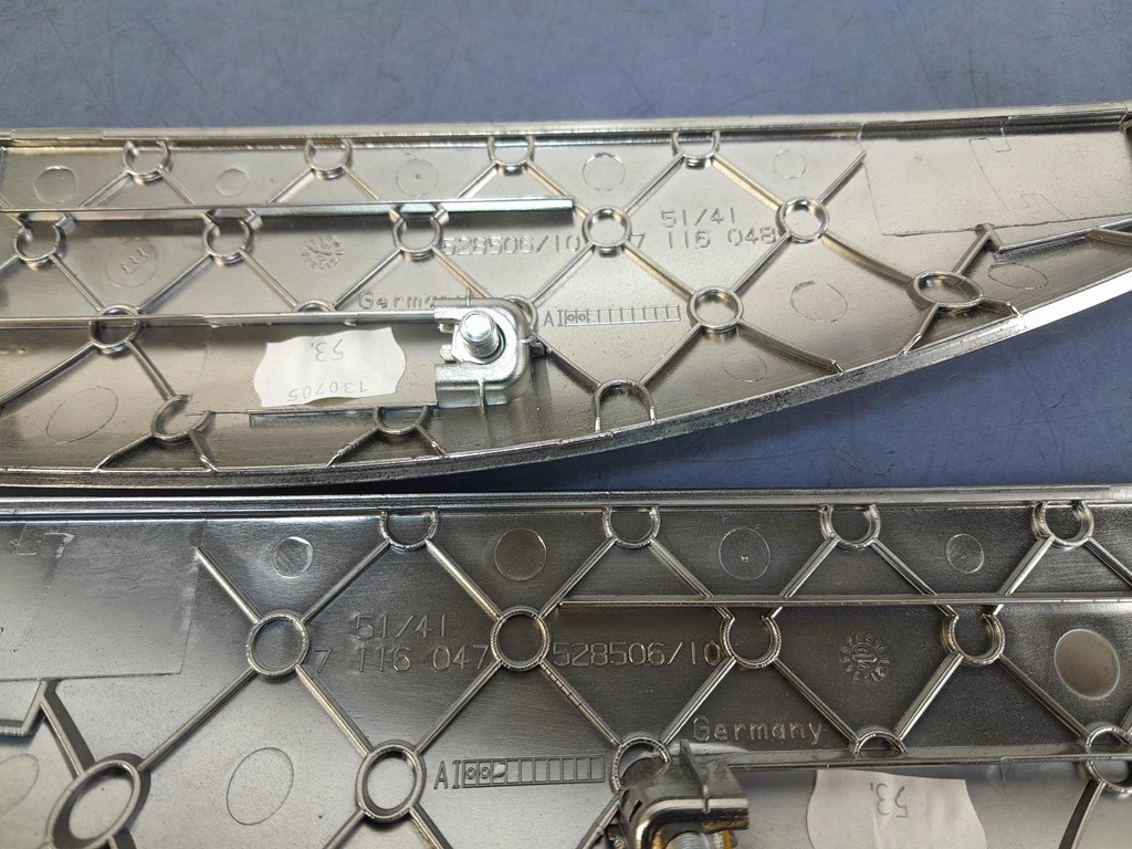 фото №7, Bmw 6 e63 e64 накладки декоративні двері 2 szt