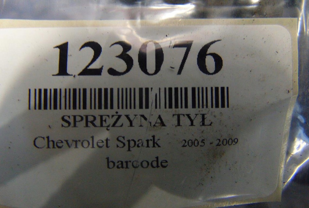 фото №5, Chevrolet spark пружины задняя